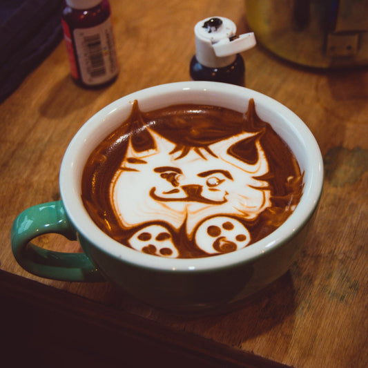 Latte Art Intro class nyc cat