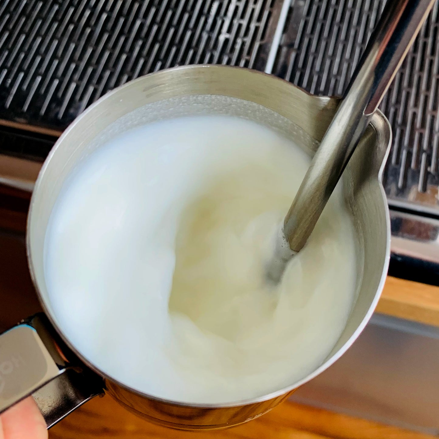 barista basics procreate coffee steaming milk